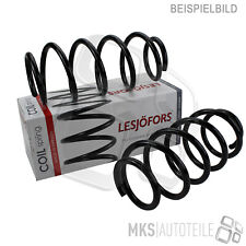 2 x LESJÖFORS FAHRWERKSFEDER SPIRALFEDER SET VORNE OPEL 3855551