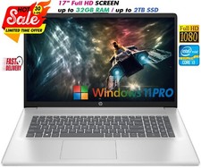 HP Laptop 17.3" Full HD Intel