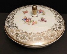 Porzellan Deckeldose Heinrich