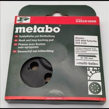 Metabo® 630261000 Schleifteller 125mm multi-hole SXE 425 TurboTec SXE 3125 klett
