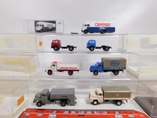 7x Brekina H0 1:87 LKW MAN