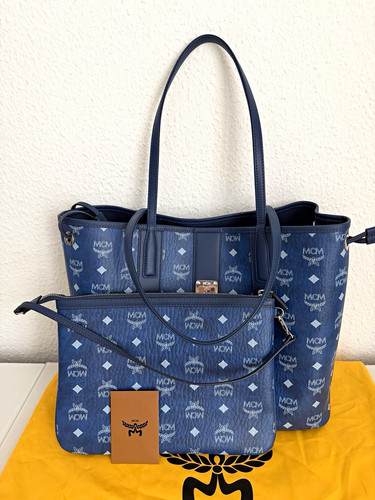 Mcm liz shopper blau - liz,