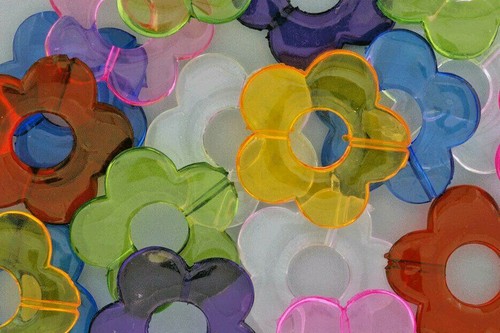 Acryl blumen stück 7 - 35, in
