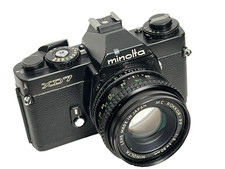 Minolta XD 7 mit MC Rokkor-PF