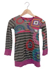 DESIGUAL Kinder Freizeitkleid Gr. 140 Mehrfarbig Bohemian Baumwolle