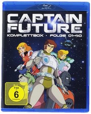 Captain Future - Komplettbox Edition Blu-ray alle Filme Neu & Versiegelt