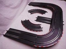 Carrera GO GO+ D143 4x Gerade 61602 4x Kurve 61603 (G) Stützen System 2017 Neu