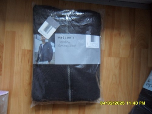 Herren sweatjacke l 52 - -sweatjacke,
