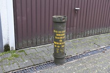 1x WK2 + Nachkrieg US Army Long Tom 155 mm Transport Container BW Beschriftung
