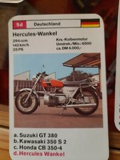 Herkules Wankel Quartett-Karte