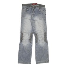 FISHBONE Herren Jeans Blau