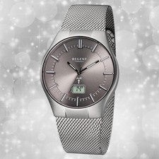 Regent Herrenuhr silber