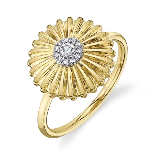 14k gelbgold diamant - 14k,