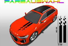 Motorhauben Aufkleber