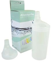 Mobiclinic Schnabelbecher Kunststoff weiß 2 Deckel Trinkbecher Trinken