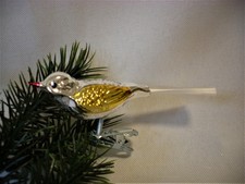 Weihnachtsschmuck Lauscha Vogel Glas