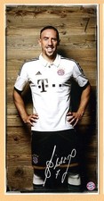 Autogrammkarte Franck Ribery
