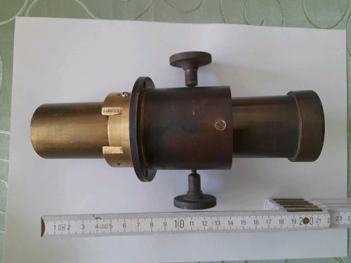Antik teleskop okularauszug - teleskop, ,okularauszug