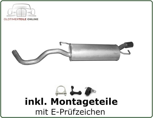 Endschalldämpfer audi 8 - audi, 1.8