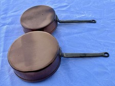 2er Set WAGNER Kupfer-Pfannen