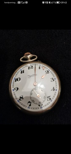 Zentra taschenuhr 1920 1930 - taschenuhr,