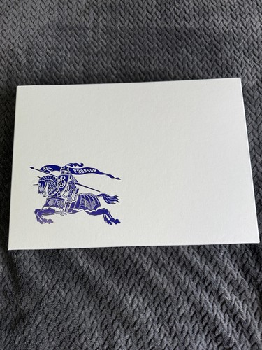 Burberry box mit tüte - tüte, leer