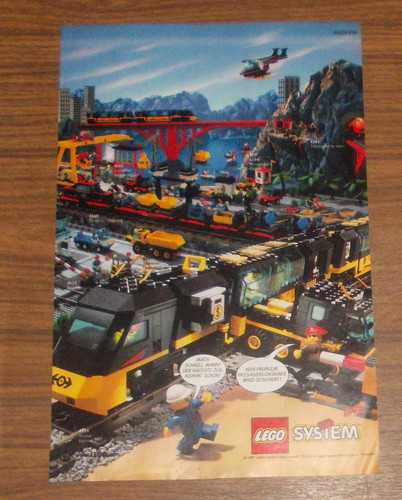 Seltene werbung lego trains - werbung,