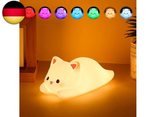 Nachtlicht katze farben - nachtlicht,