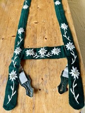 LederHosenträger Allgäuer Tracht l=0,87 b=0,28 verstellbar kurz getragen  110€