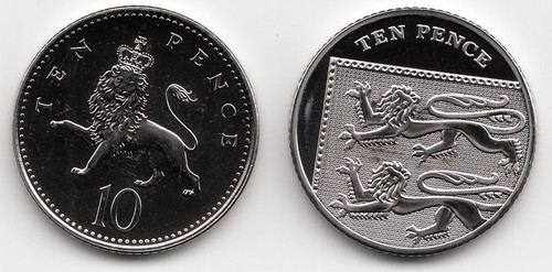 Großbritannien ten pence - großbritannien,