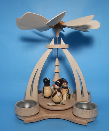 Teelichtpyramide pyramide - teelichtpyramide,