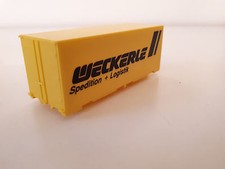 H0 Wechselbrücke Wechselkoffer Wechselpritsche Ladegut WECKERLE  2071