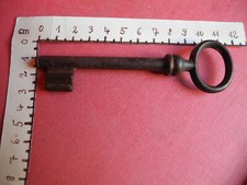 antiker Schlüssel für Schloss Bartschlüssel für Truhe , Schrank , Vitrine   45