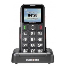 Swisstone BBM 420 Seniorenhandy Großtasten-Mobiltelefon SOS TASTE Ladeschale