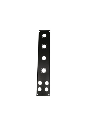 2he rackblende schwarz - 2he,