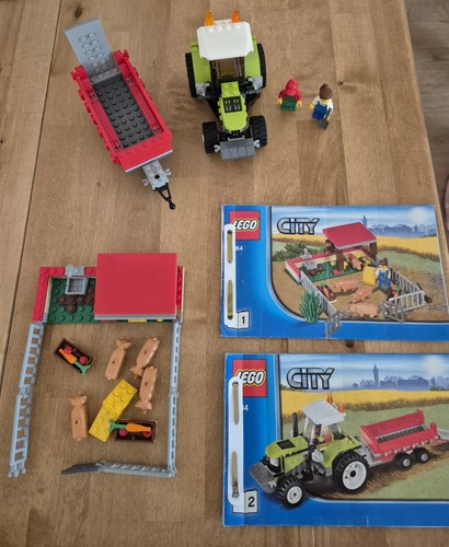 Lego city 7684 - city, ferkel-gehege