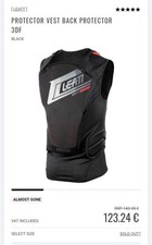 Protektorenjacken Leatt Back Protector 3DF AirFit ce  level 2 Medium