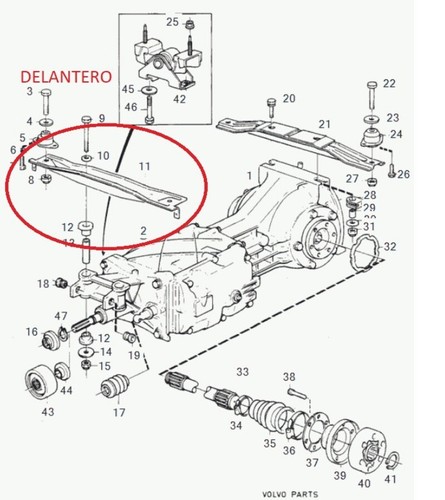 3205575 getriebegehäuse volvo - 3205575,