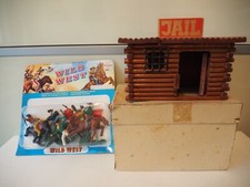 Elastolin / Oehme Jail, Gefängnis, OVP + 1 Blister Hong Kong Figuren