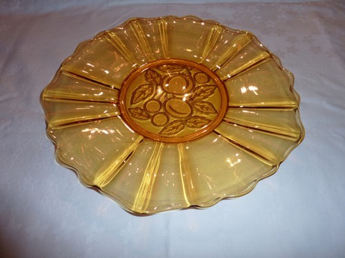 Alte tortenplatte aus glas - tortenplatte, glas-