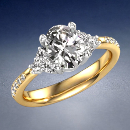 14k mehrfarbiger gold diamant - mehrfarbiger,
