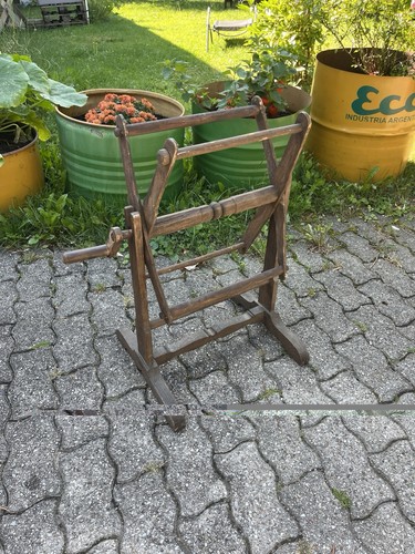 Antike mechanische garnhaspel - antike,