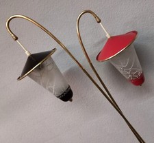 50s LATERNE STEHLAMPE 50er 60er TÜTENLAMPE stil retro vintage STILNOVO ART