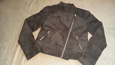 Neu Lederjacke Jacke Motorrad