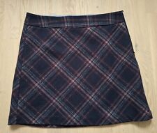 ESPRIT Woll-Rock mit Karomuster Größe 36