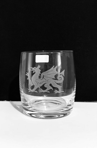 Walisischer drache graviert - walisischer,