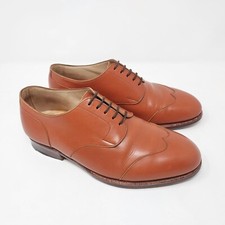 John Lobb Austerity Brogue Derby Cognac/Braun Maßschuhe/Bespoke (ca. EU 41,5-42)