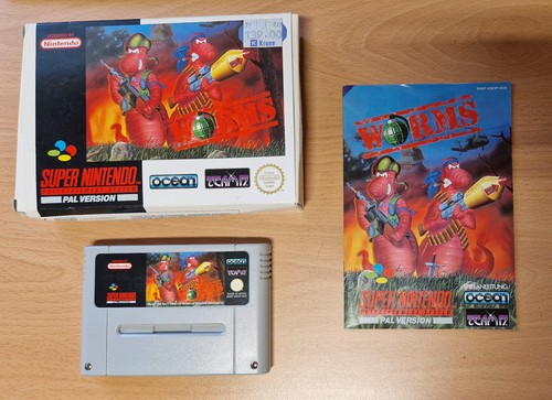 Worms für super nintendo - worms,