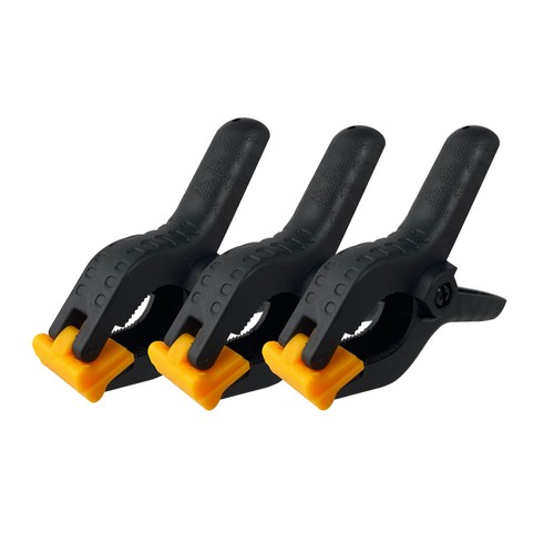 6er set kunststoffklemmen 9cm - kunststoffklemmen,