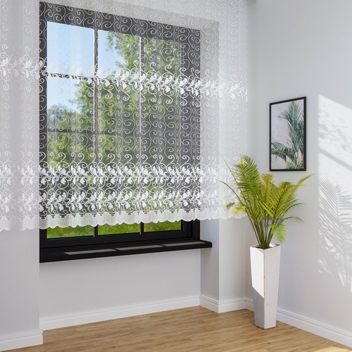 Store gardine marquisette - gardine,
